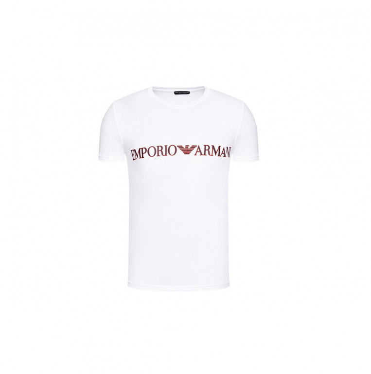 EMPORIO ARMANI pánské bílé tričko č.1