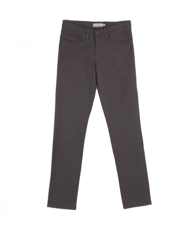 Calvin Klein pánské tmavě šedé kalhoty č.1