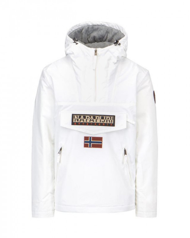 NAPAPIJRI pánská bílá zimní bunda RAINFOREST PKT 1 č.1