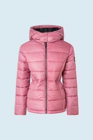 Pepe Jeans dámská růžová zimní bunda CAMILLE č.1