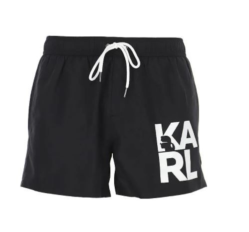 Karl Lagerfeld pánské černé plavky č.2