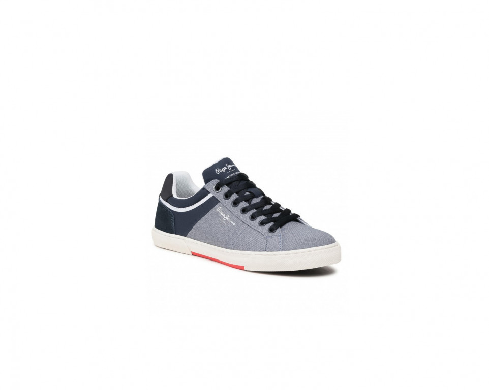 Pepe Jeans pánské modré tenisky RODNEY CHAMBRAY č.1