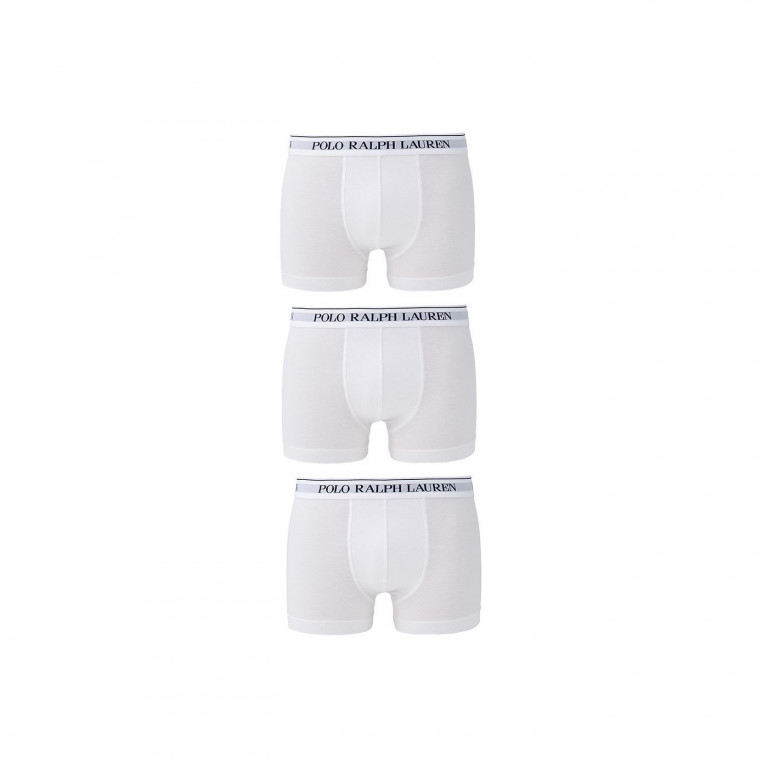 Polo Ralph Lauren pánské boxerky 3 kusy - bílé č.1