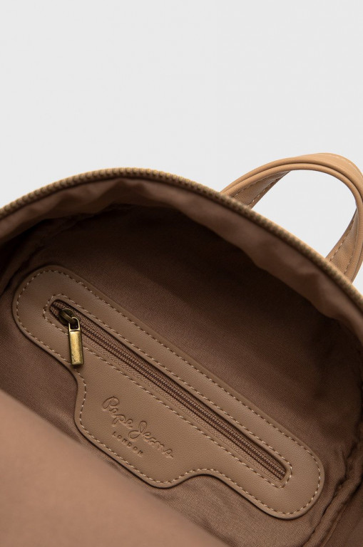 PEPE JEANS dámský béžový batoh BACK PACK BIANCA č.6