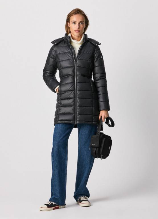 Pepe Jeans dámský černý kabát EILEEN č.4