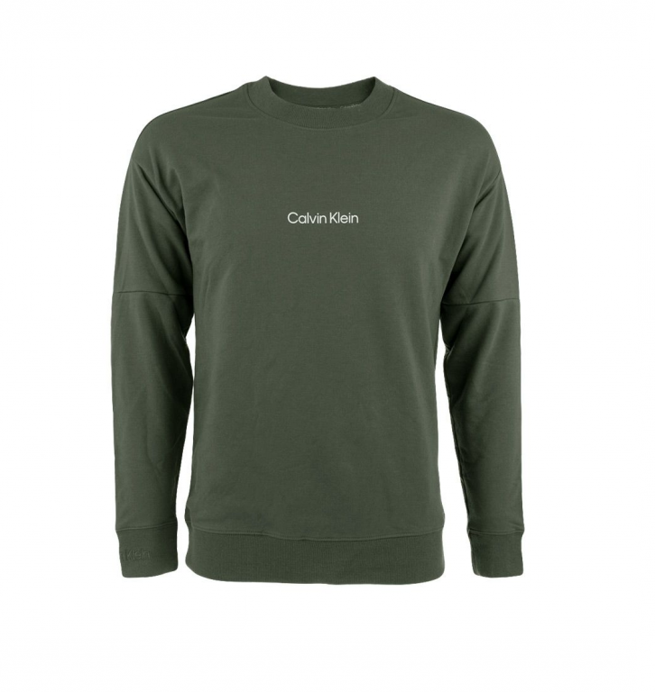 Calvin Klein pánská olivová mikina č.1