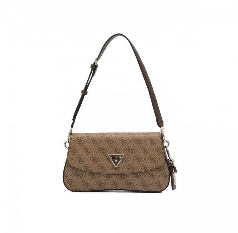 GUESS dámská světle hnědá crossbody kabelka CORDELIA LOGO č.1