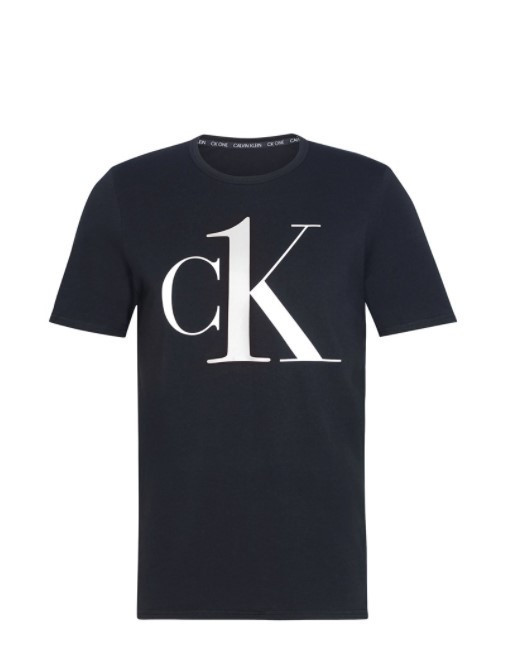Calvin Klein pánské černé tričko na spaní č.1