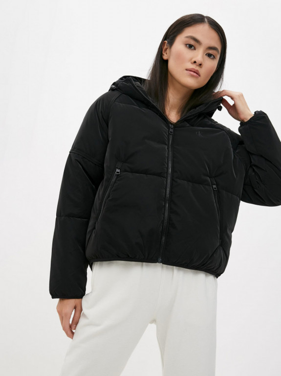 Calvin Klein dámská černá zimní bunda SOFT TOUCH PUFFER JACKET č.1